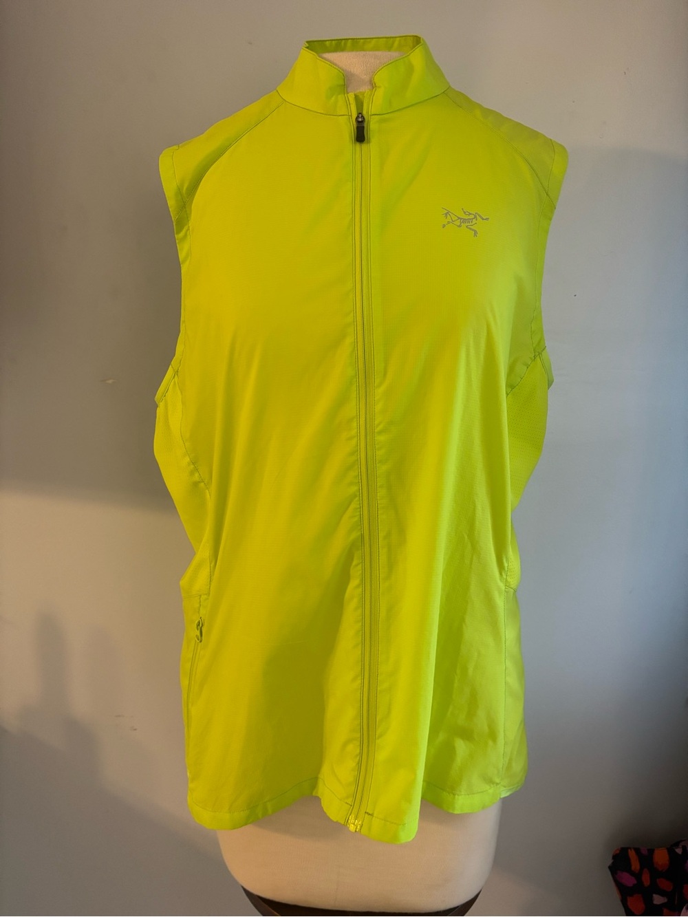 Arc'teryx Men’s High-Visibility Yellow Sleeveless Swim Vest
